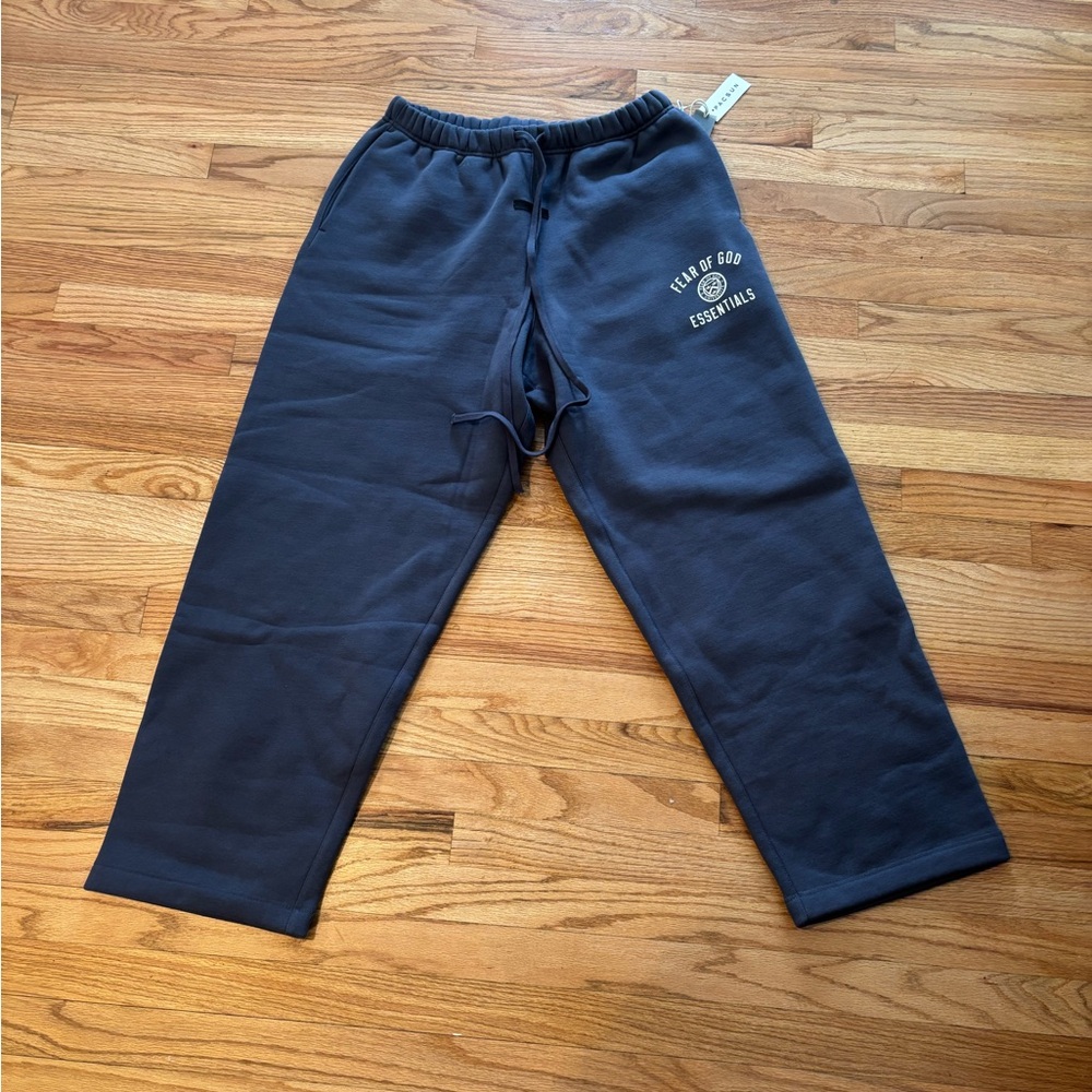 Fear of God Essentials sweatpants Marine Blue size M